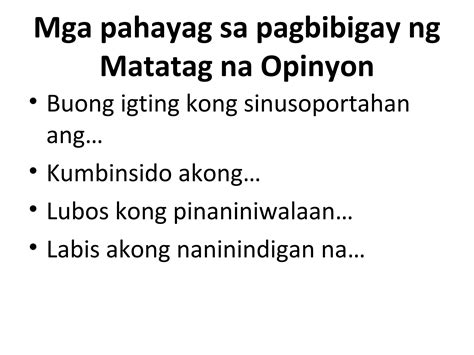 5 halimbawa ng pahayag|Filipino 9 Mga Pahayag na Ginagamit sa Pagbibigay .